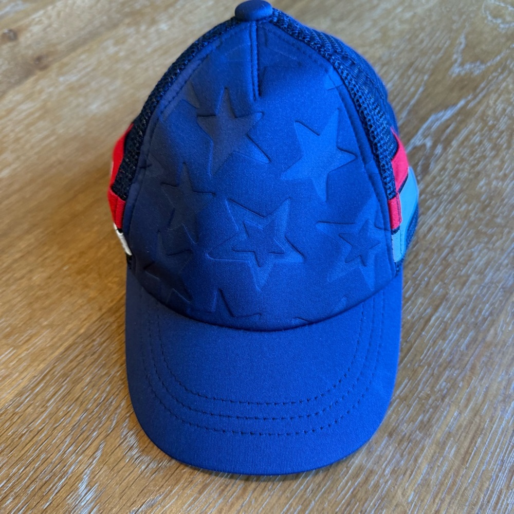 Blue Star Pattern Cap Patriotic Youth Baseball Hat NEW